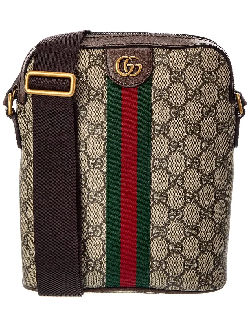 Gucci Ophidia Small Canvas & Leather Crossbody