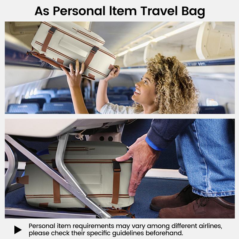 【Valentine's Day Gift】LOVEVOOK Colorblock Carry-On Travel Backpack with 3 Packing Cubes and Laptop Compartment - Personal Item,TSA-Friendly, Airline Approved Travel Bag for Hiking, Weekend,Gift for Valentine's Day,  TikTokShopJumpstartSale