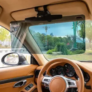 AutoShield Car Anti-Glare Visor Extender, Vehicle Accessories, Adjustable Universal Fit Sunlight & Headlight Shield for Safer Day & Night Driving, Reduces Glare, Enhances Visibility