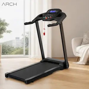 ARCH Foldable Treadmill 2.5HP Electric Folding Running Walking Machine for Home Gym, 39.37" x 15.35" Running Belt, 265 lbs Capacity, Steel Frame, Space-Saving Design, Multiple Color Options, Black/Pink/White Color Options, Steel Material