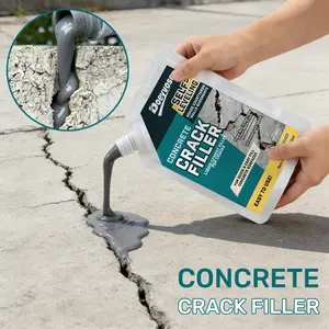 Concrete Joint Filler, Crack Filler, Ideal for Wall Sealing, Waterproof Roofing, Filling Ground Gaps, Repairing Potholes, Easy to Use, Concrete Sealant Waterproof