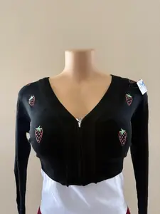 CHALECO SUETER MANGA LARGA POLIESTER STRECH