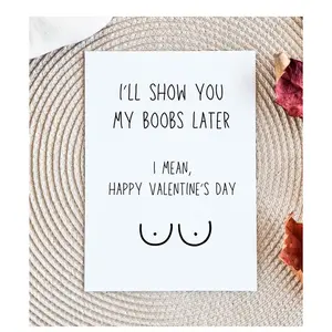 Raunchy Valentines Card for Husband - Funny Valentine's Card for Boyfriend