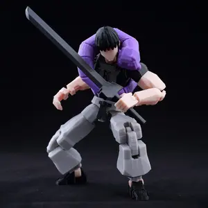 9L3D Printed Lucky Dummy 13 Jujutsu Kaisen Fushiguro Toji Anime Multi-Jointed Shapeshift Toys Action Figures Mannequin Model