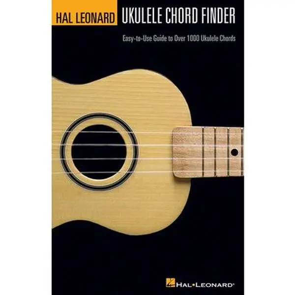 USED Book - Hal Leonard Ukulele Chord Finder Easy-To-Use Guide to Over 1,000 Ukulele Chords Learn Essential Chord Shapes, Voicings, and Finger Positions Ukulele I by Hal Leonard Corp. (Misc.) - english