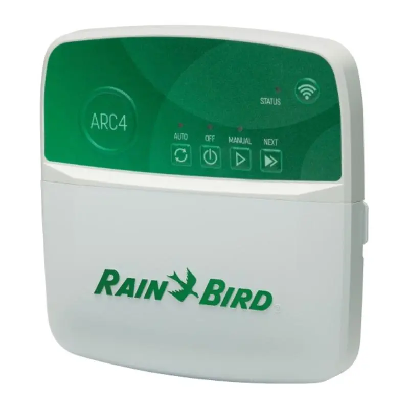 Rain Bird 7062616 Smart Programmable 4-Zone Wi-Fi Sprinkler Timer Controller - Automatic Watering Garden Water Timer, Multi-Color, Watering Made Easy