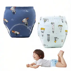 SnugFit Potty Training Underwear for Boys and Girls, Toddler Pants with Adorable Characters, Gentle on Skin & Leak-Resistant(Cotton) Clothing Travel