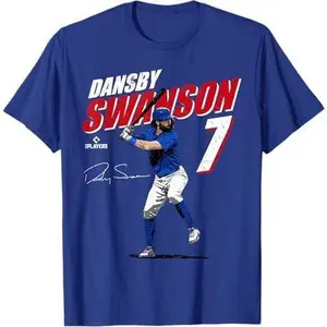 Dansby Swanson | Chicago Baseball Players | MLBDSN3001 T-Shirt
