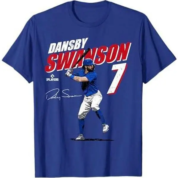 Dansby Swanson | Chicago Baseball Players | MLBDSN3001 T-Shirt