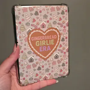 "Gingerbread Girlie" Christmas Themed Kindle Case Insert