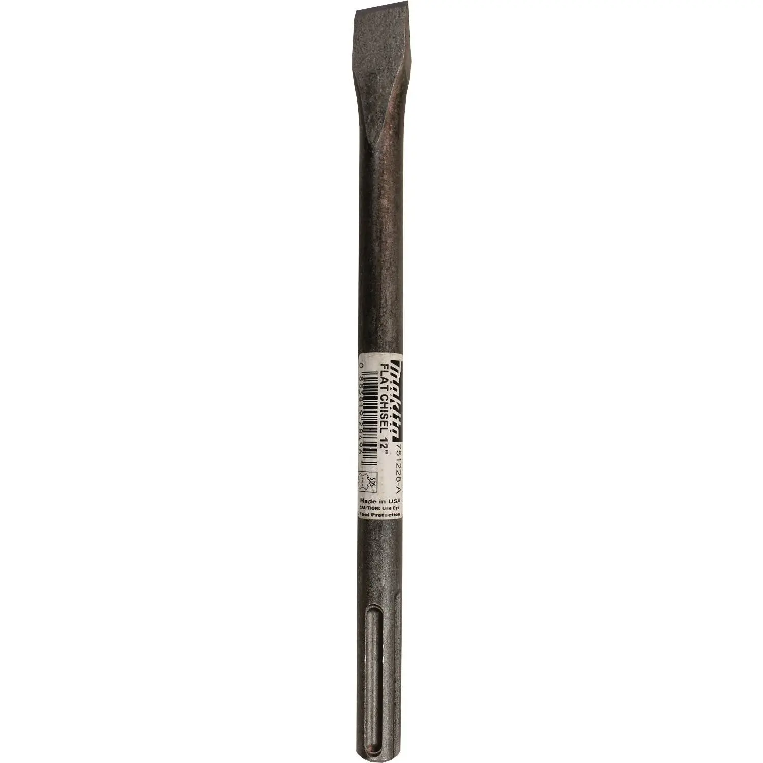 Makita (751228-A) 1" x 12" Flat Chisel, SDS-MAX Makita (751228-A) 1" x 12" Flat Chisel, SDS-MAX