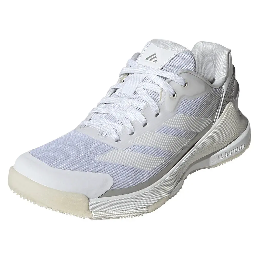 Women's Crazyquick LS Padel Shoes Core White and Zero Metallic