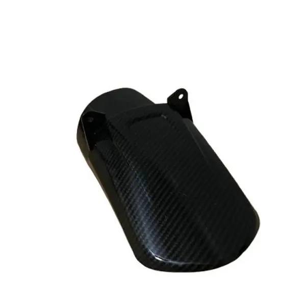 Surron Carbon Fiber Rear Mud Guard - Black, Designed for Enhanced Performance and Durability