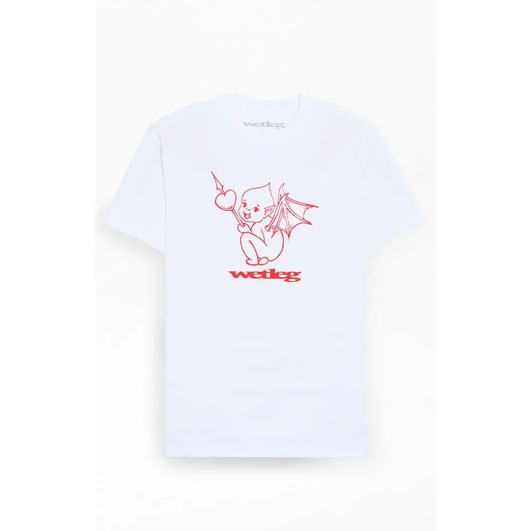 PacSun Men's Wet Leg Logo T-Shirt - Multicolor