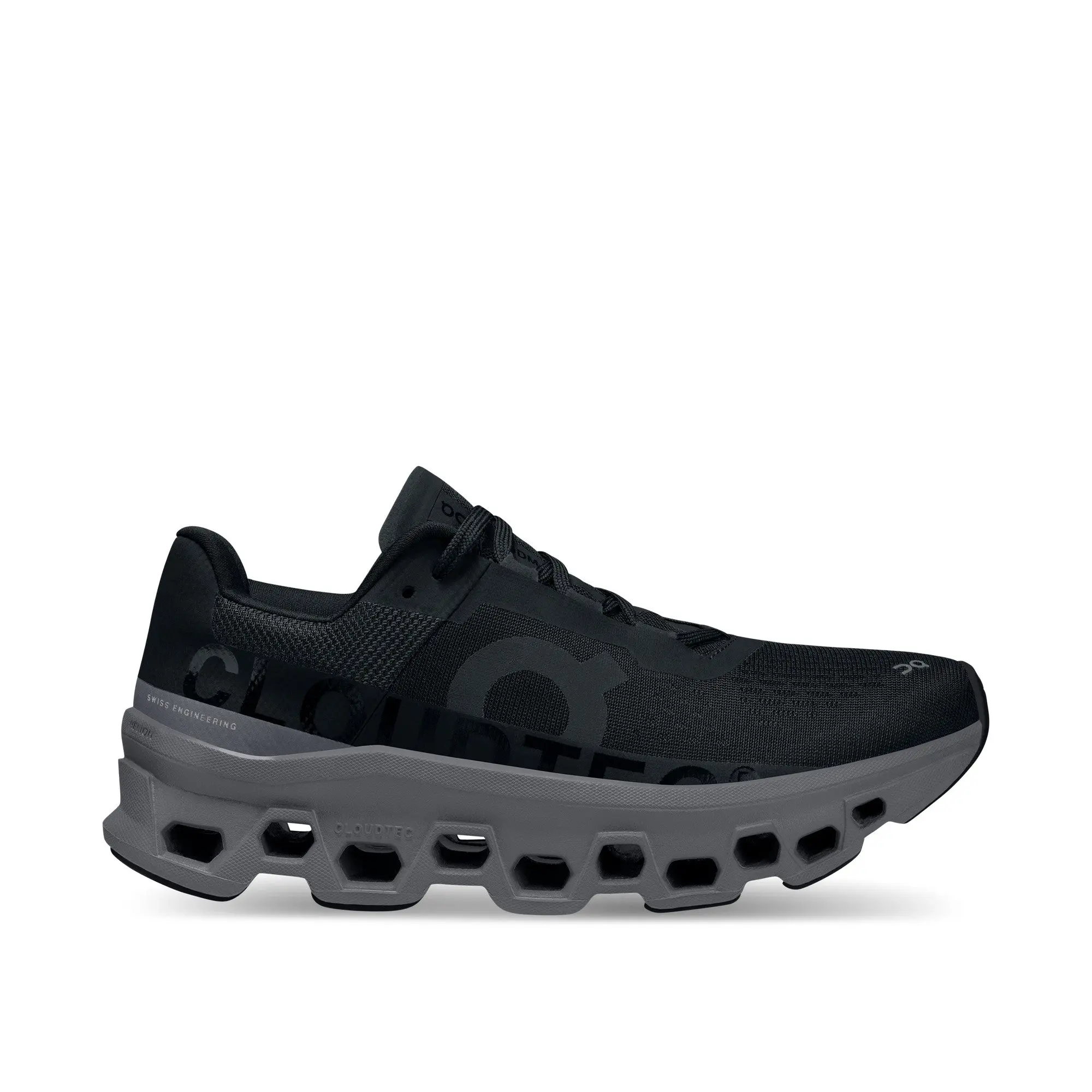 On Cloudmonster Black Magnet Women's Running Shoes 61.99024
