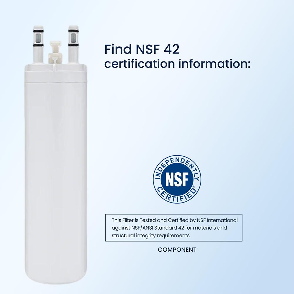 WF3CB Refrigerator Water Filter Replacement for PureSource 3, 706465, WF425, PS3412266, AP4567491, 242017800 Refrigerator Water Filter