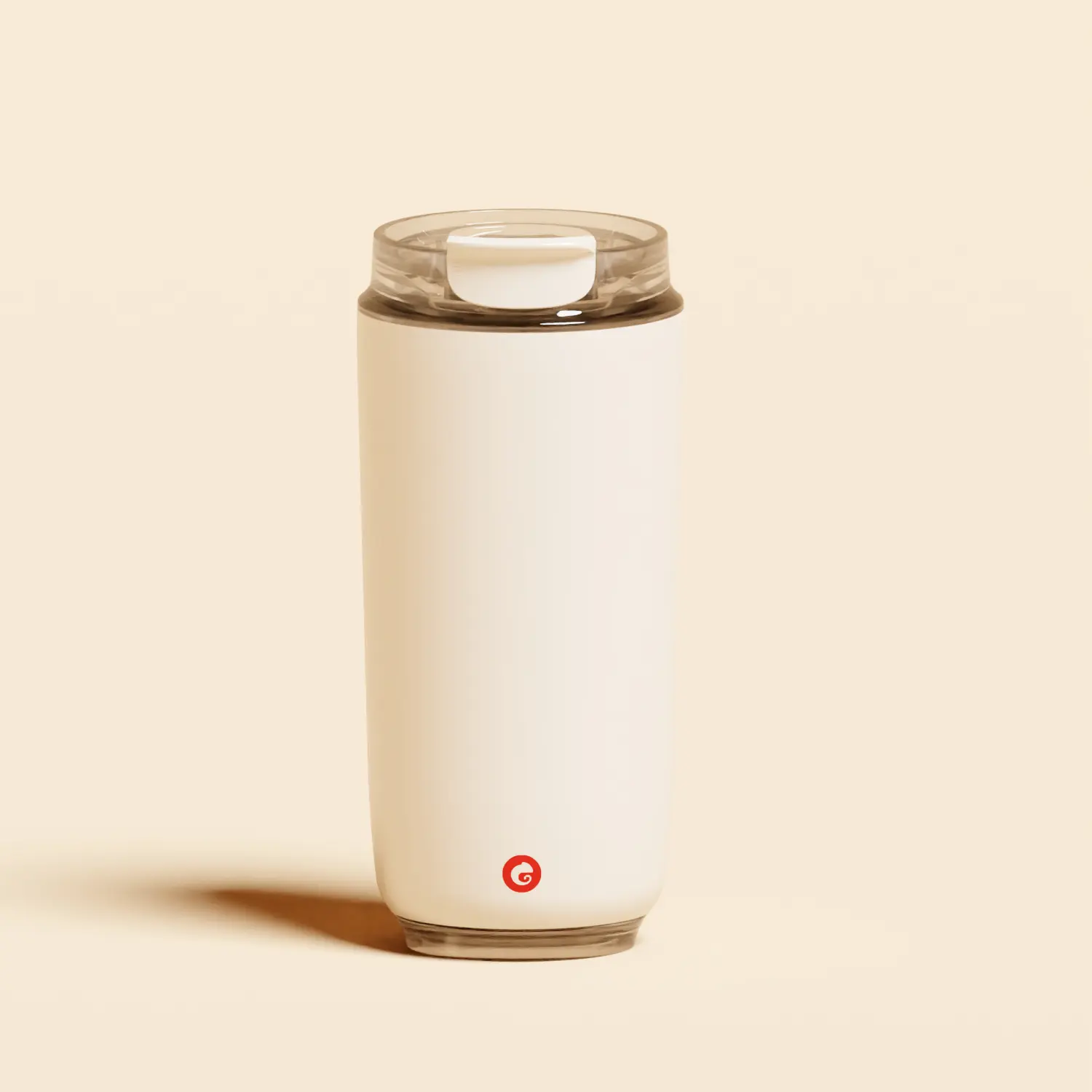 Chameleon Aesthetic Tumbler - Beige Elegance, 360 ML/ 12 OZ Insulated, premium leak-proof Tritan cap