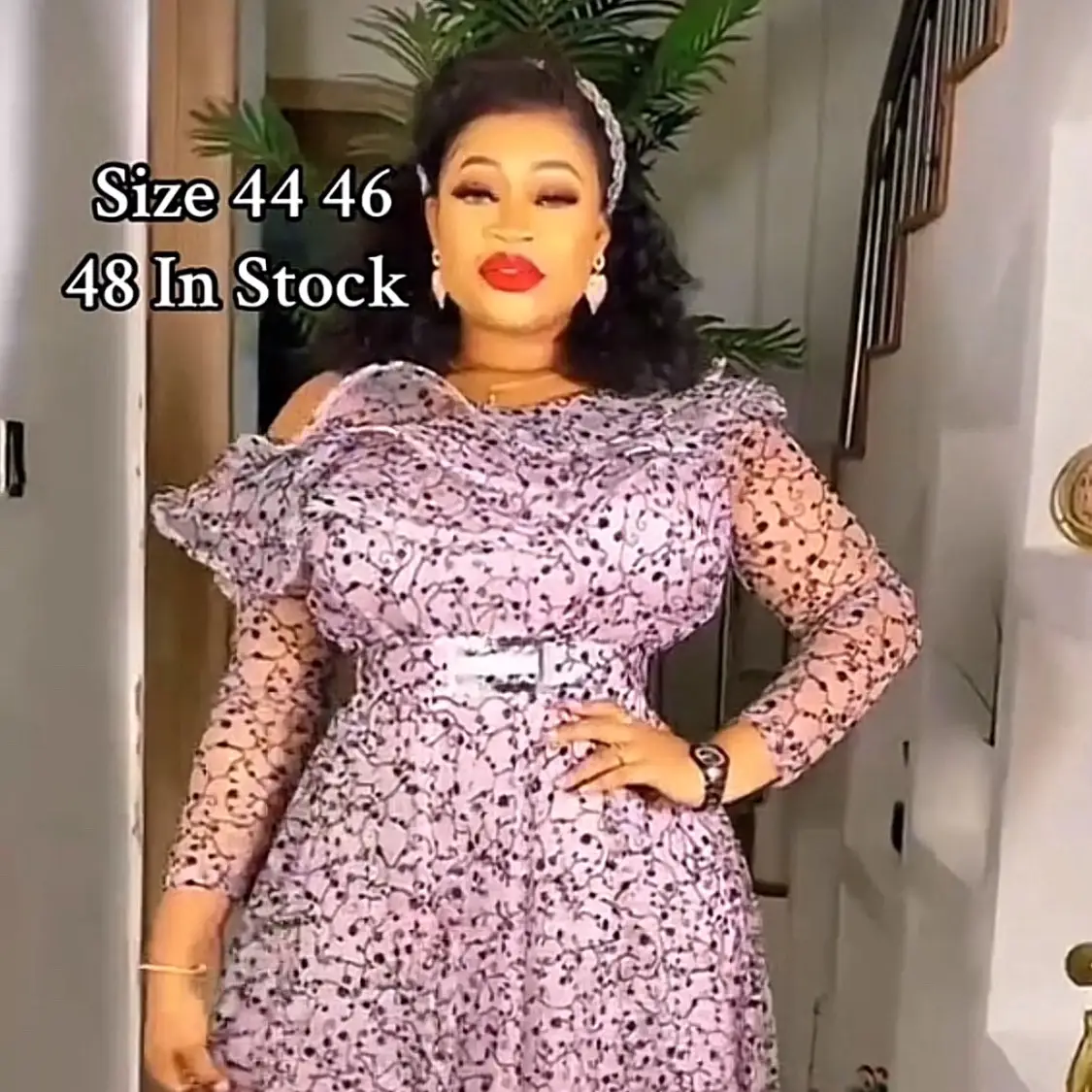 Unique Turkey Dress with Belt, Beautiful Casual Dress For Beautiful Women