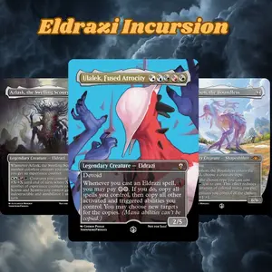 MTG Proxy 100+ Card Commander Deck Eldrazi Incursion Theme Modern Horizons Inspired WUBRG Color Build Complete Magic Style EDH Precon Ready to Play Deck Perfect Gift for Card Players and Collectors