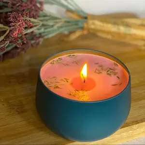 Lavender and Sage Candle - Native American Handcrafted natural non-gmo organic indigenous