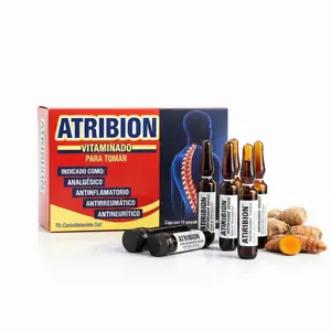 (8) Atribion Vitaminado High Potency – Liquid Vitamin B Complex – 12 Ampoules 15ml – Daily Nutritional Support Formula