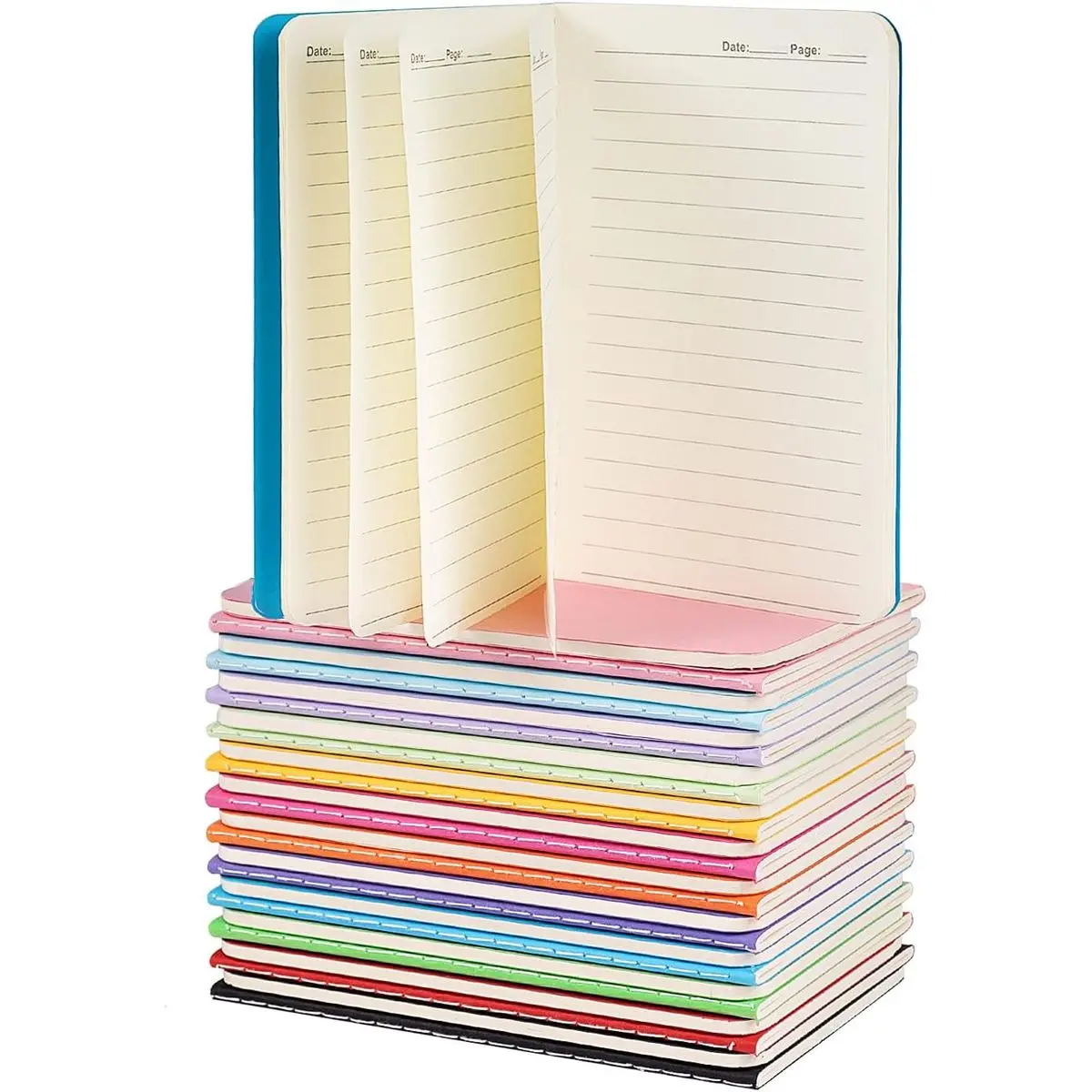 36 Packs Lined&colorful Cover