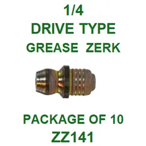 ZZ141  1/4  DRIVE  GREASE  FITTING  (10PACK)