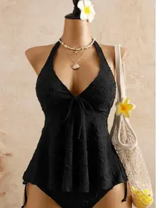 Women's Fashion Tankini Swimsuit, Stylish Two-Piece Swimwear, Comfortable Beachwear, Perfect for Pool Parties and Vacations