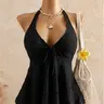 Women's Fashion Tankini Swimsuit, Stylish Two-Piece Swimwear, Comfortable Beachwear, Perfect for Pool Parties and Vacations