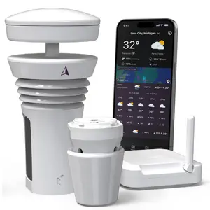 Tempest Weather System - Smart Home Weather Station with Hyperlocal AI Forecasts & Nearcast Technology for Accurate Home Weather Monitoring