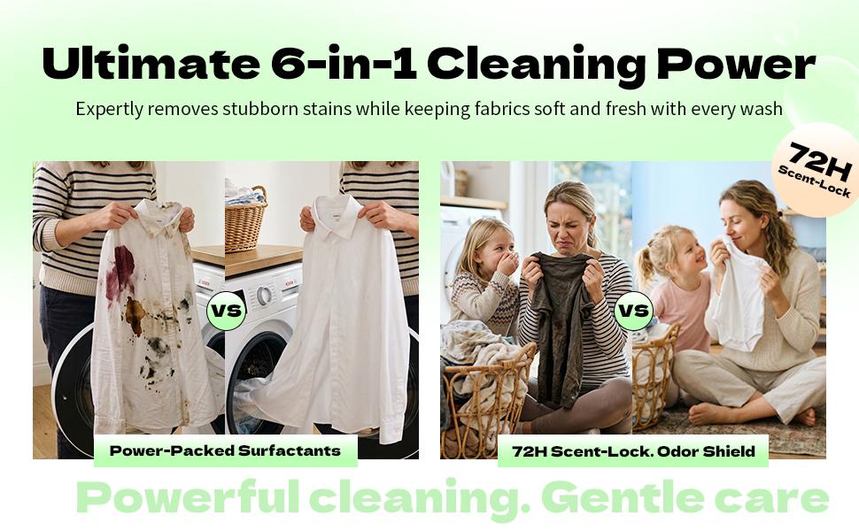 Z-Solicare-Fresh Freesia 6 in 1 Stain Fighting Odor Eliminating Ocean Breeze 138 Paks Multi-Chamber HE Compatible Laundry Detergent Pods for All Washing Machines Z-Solicare-Fresh Freesia 6 in 1 Stain Fighting Odor Eliminating Ocean Breeze 138 Paks Multi-Chamber HE Compatible Laundry Detergent Pods for All Washing Machines