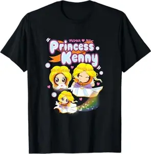 South Park Princess Kenny Rainbow Kanji Anime T-Shirt
