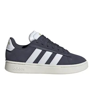 adidas Womens Grand Court Alpha 00S Lace Up Sneakers Shoes Casual - Blue