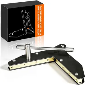 Miter Clamps for woodworking,Corner Clamps for Window & Door Casing,Picture Frames,Cabinet Trim,Crafting Projects