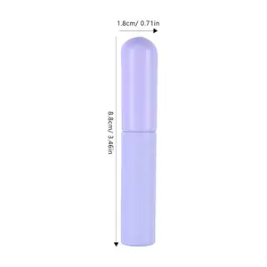 Silicone lip brush with lid Portable Lipstick Brush Mini Makeup Brush Smudge Brush Concealer Brush Beginner makeup brush