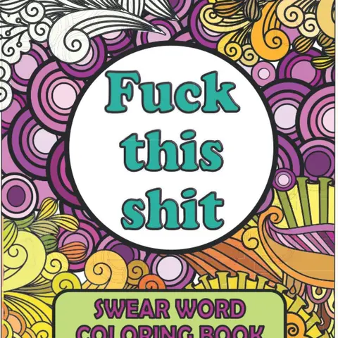Adult English Motivational Coloring Book - Cussword Humor, Mandala Designs, Funny Themes, Inspirational Quotes, Quote-Inspired Art, Stress Relief, Carry-Easy Paper Activity Book for Adults Looking for a Relaxing and Fun Activity