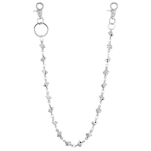 Punk Hip Hop Dice Pants Chain Unisex Rocker & Casual Streetwear Clothing Accessories Pocket Chains for Pants Jeans Trouser Keyring Wallet