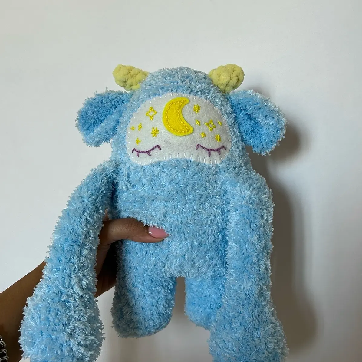 crochet weighted monster