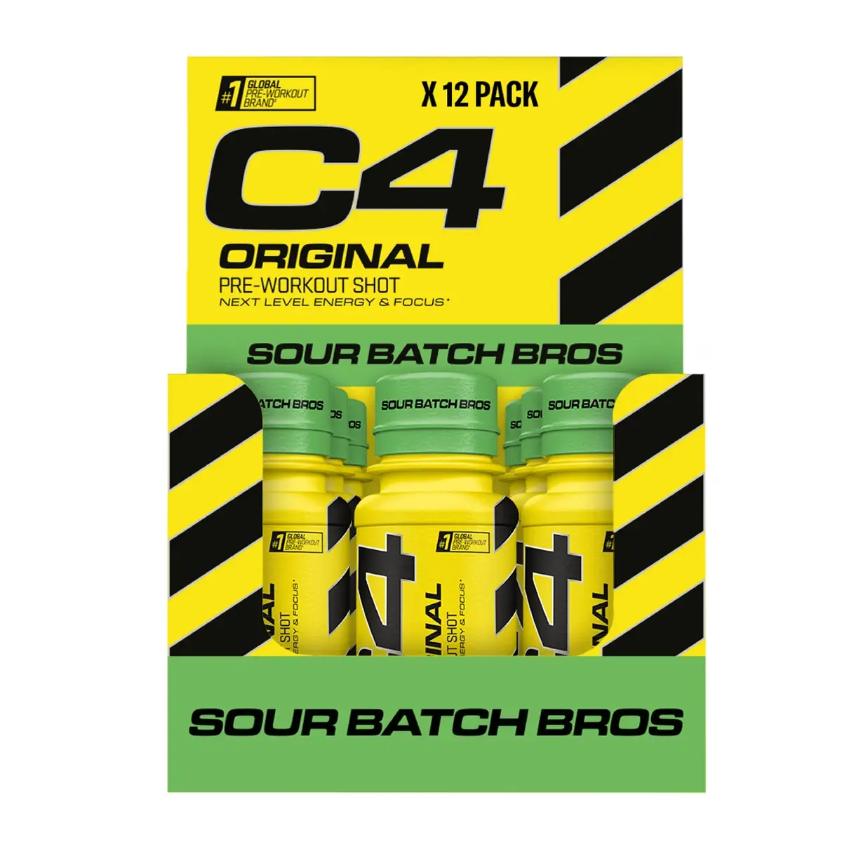C4 Sour Batch Bros Energy Shots