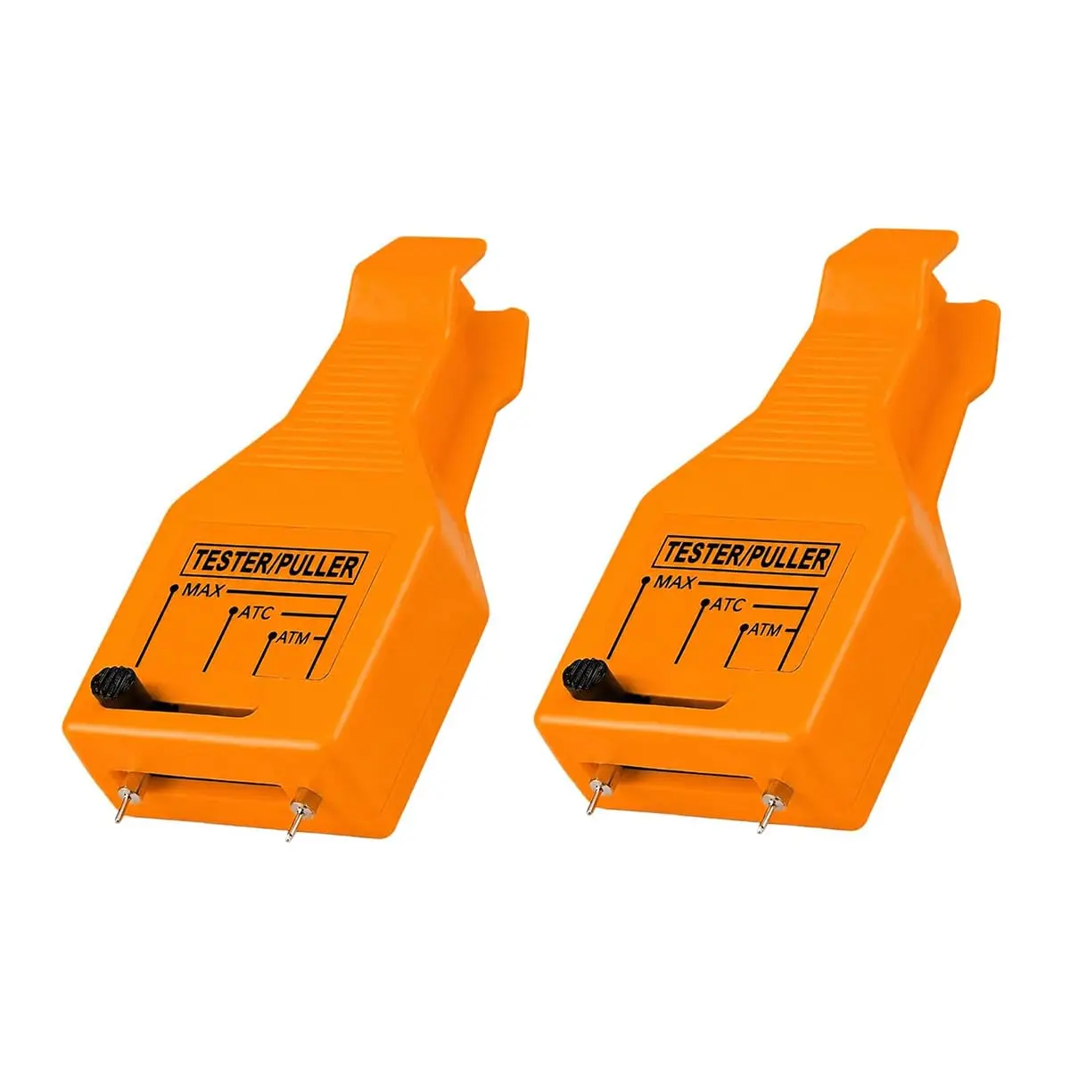 DC 24V Car ATO/ATC Blade and Glass Tube Fuse Tester Puller, Multifunctional Vehicle Blade Fuse Checker with LED Indicator Light, Auto Removal Tool, Fit for Small Medium Large Fuses
