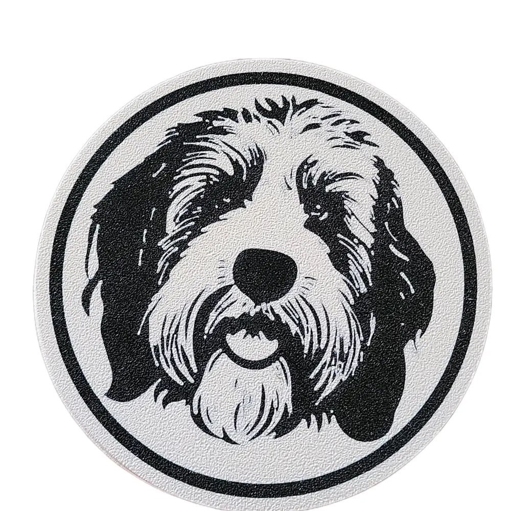 3D-printed Dog Coasters - Perfect for Pet Lovers