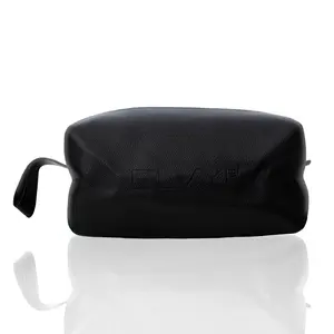 Leather Toiletry Bag (Black)