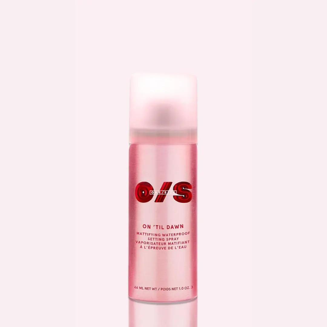 ONE/SIZE On 'Til Dawn Mattifying Waterproof Setting Spray Travel Size 1 oz - Transferproof, 16 HR Matte Finish, Oil-Control & Pore-Tightening Formula