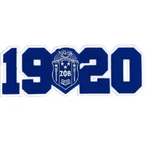 1920 Zeta Phi Beta Patch