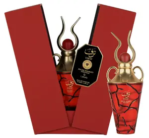 Lattafa Taraf EDP Perfume By Lattafa Pride 3.4oz / 100ml - Cherry & Strawberry Top Notes, Jasmine & Lily of the Valley Heart Notes, Amber, Musk, Vanilla Base Notes