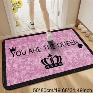 Crown Queen Carpet Spring Summer Autumn Winter, Nordic Living Room Modern Luxury Sofa Coffee Table Rug Bedroom Home Bedside Mat, Room Decor Rug