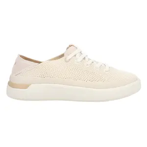 Reef Womens Neptune Lace Up Sneakers Shoes Casual - Off White