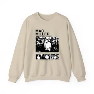 Mac Miller Tiny Desk Sweatshirt, Mac Miller Forever, I Miss Mac Miller, Graphic Unisex Music Tee, Full Size Gift for Fans