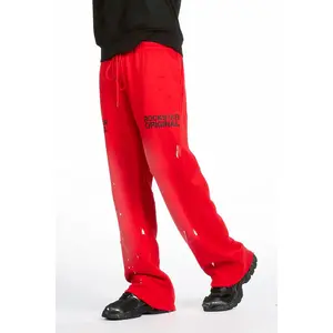 Reign Red Relaxed Track Pant