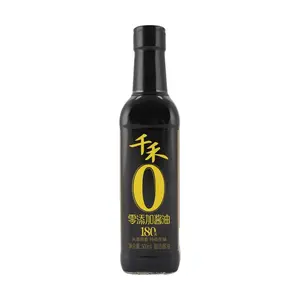 QIANHE Premium Soy Sauce - 180-Day Brewed, All-Natural, No Additives, Umami Booster for Cooking & Salad Dressing, 500ml
